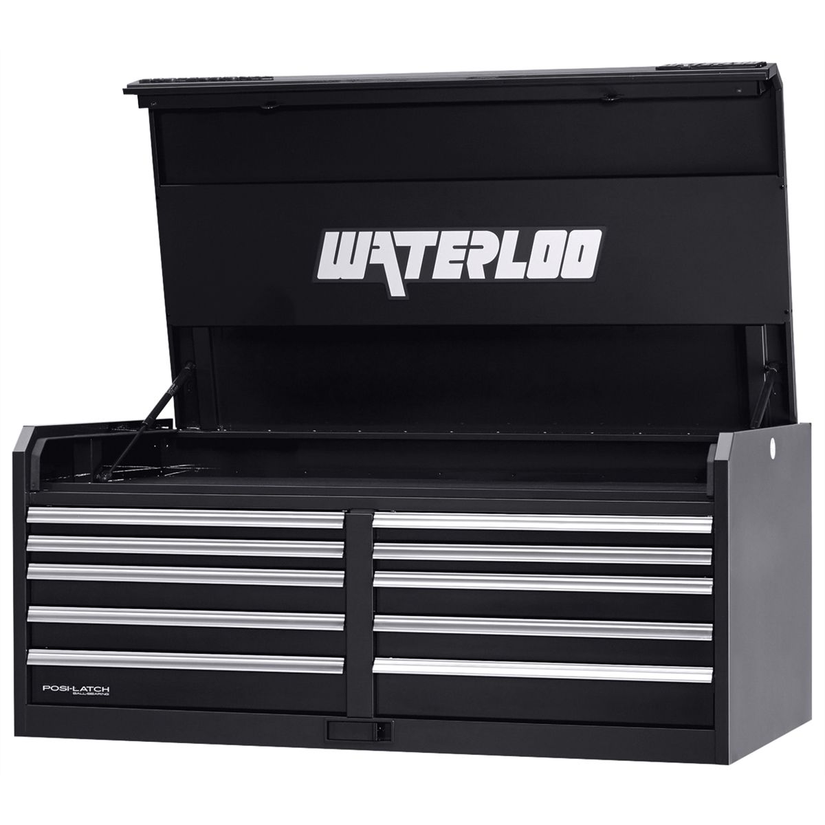 56" Wide x 30" Deep 10-Drawer Chest - Black
