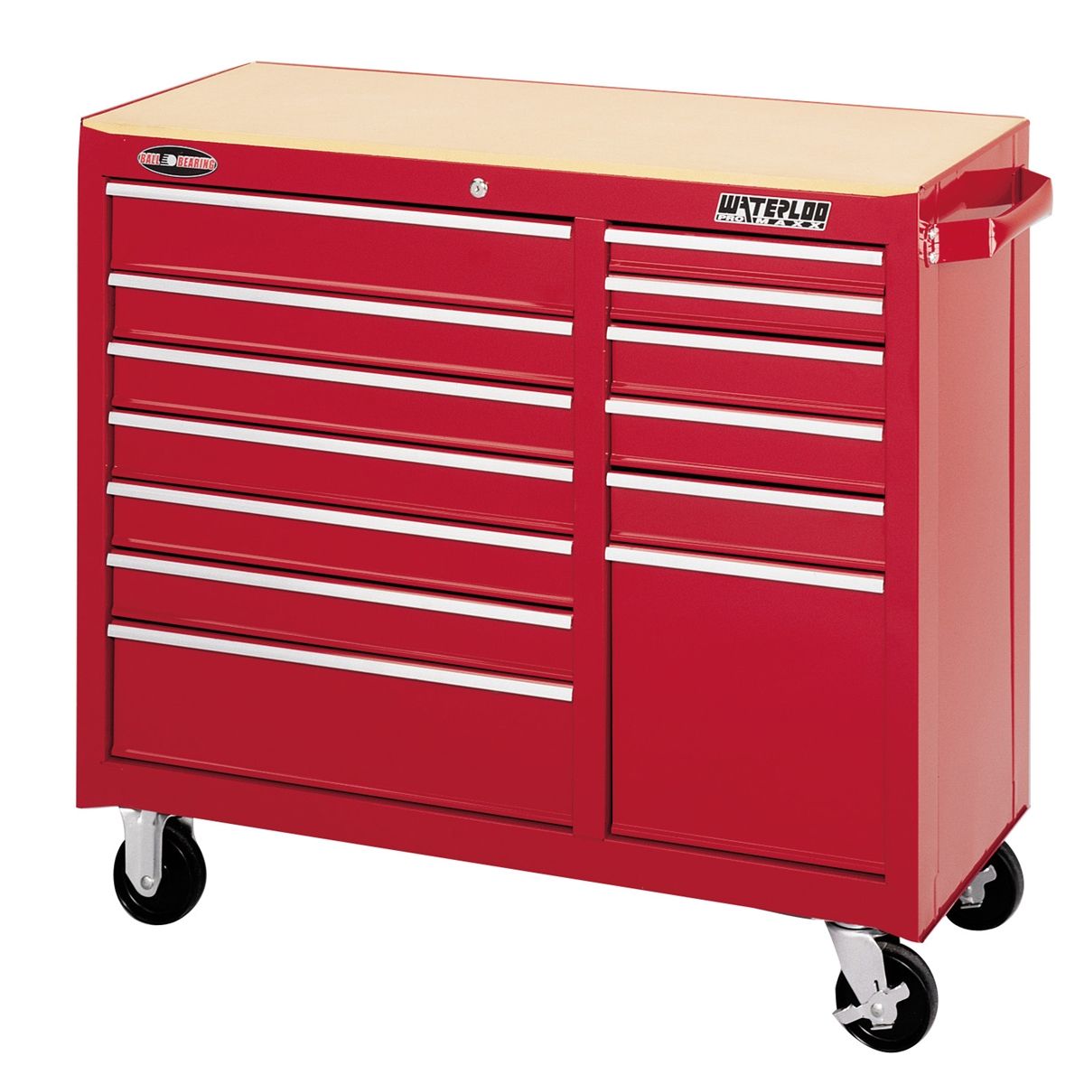 ProMaxx 13-Drawer Ball-Bearing Tool Cart - 40 In W