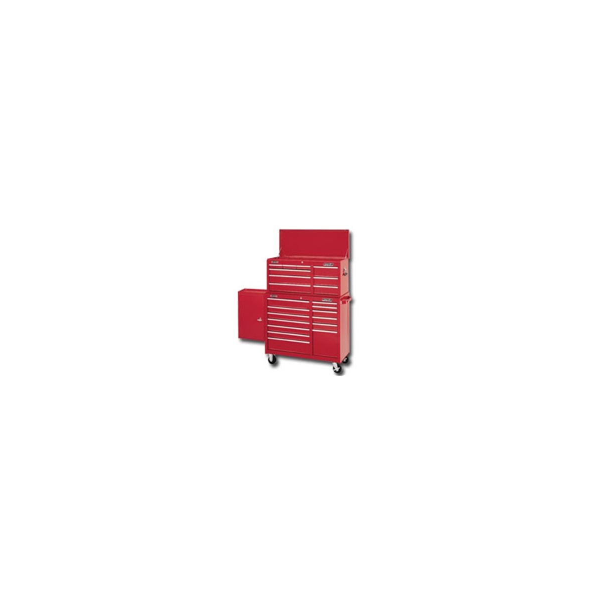 ProMaxx 41 In Combo w/ Side Cabinet - Red