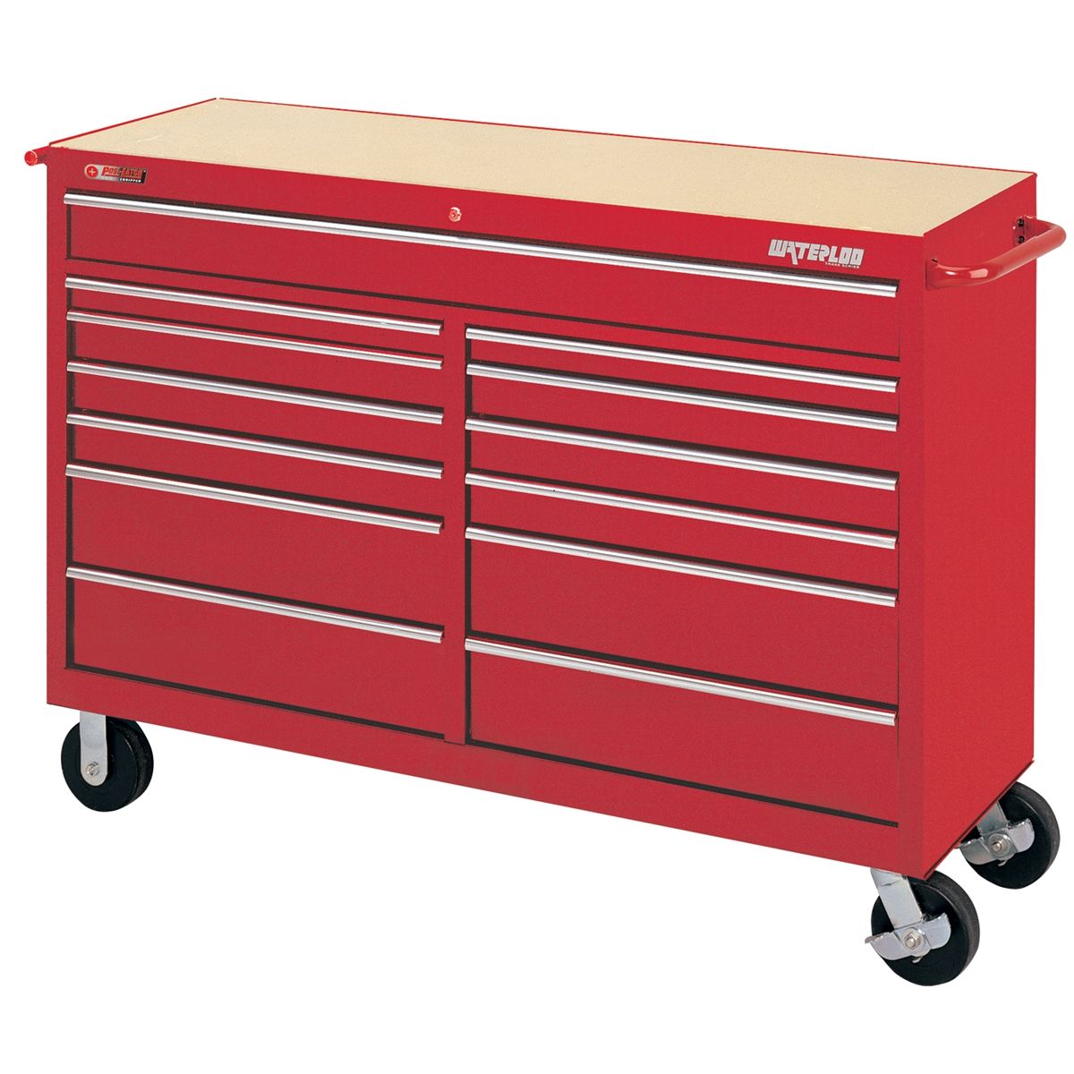 Traxx 13-Drawer Tool Cart - 58.5 In
