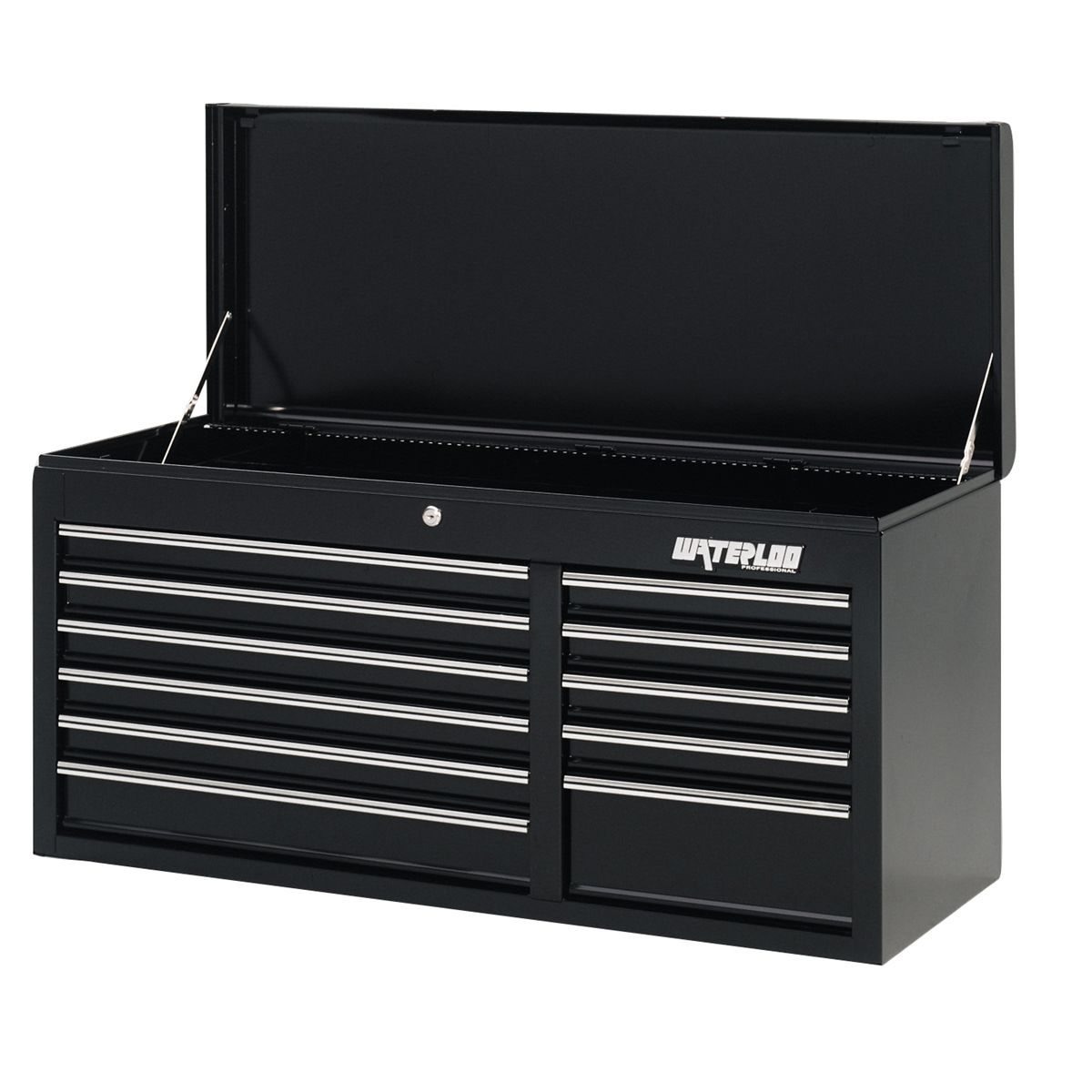 Pro Series 11 Drawer Chest 16 In D - Black
