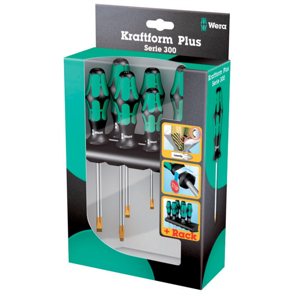 6 PC 300 SERIES ASSORTED S/D SET
