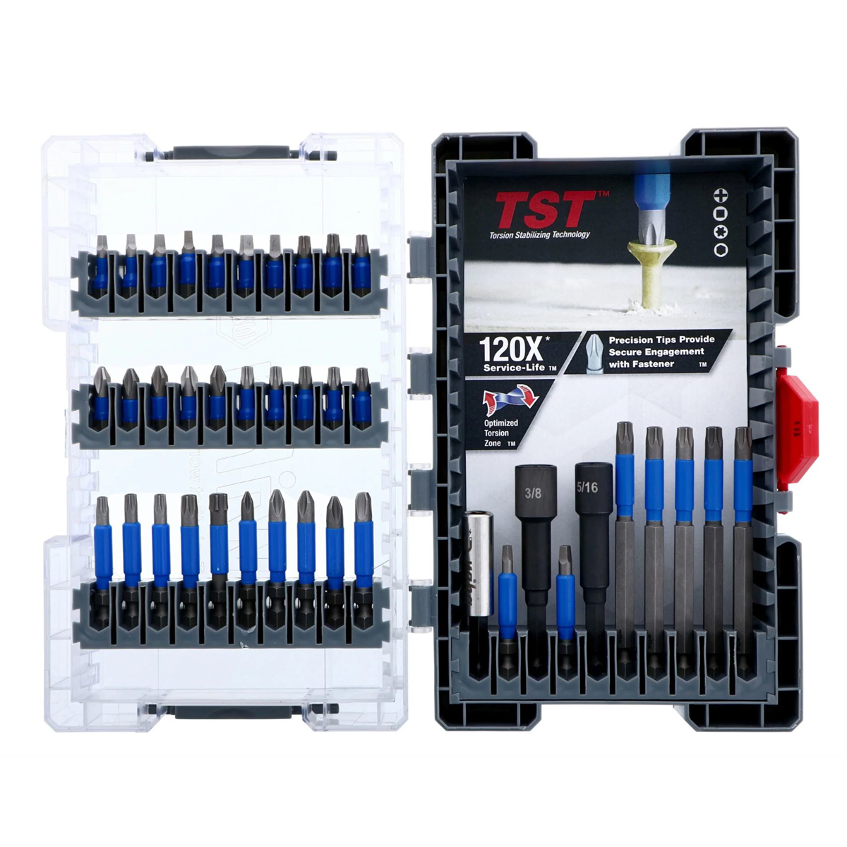 TerminatorBlue Bits are impact rated for power tools and rigorou