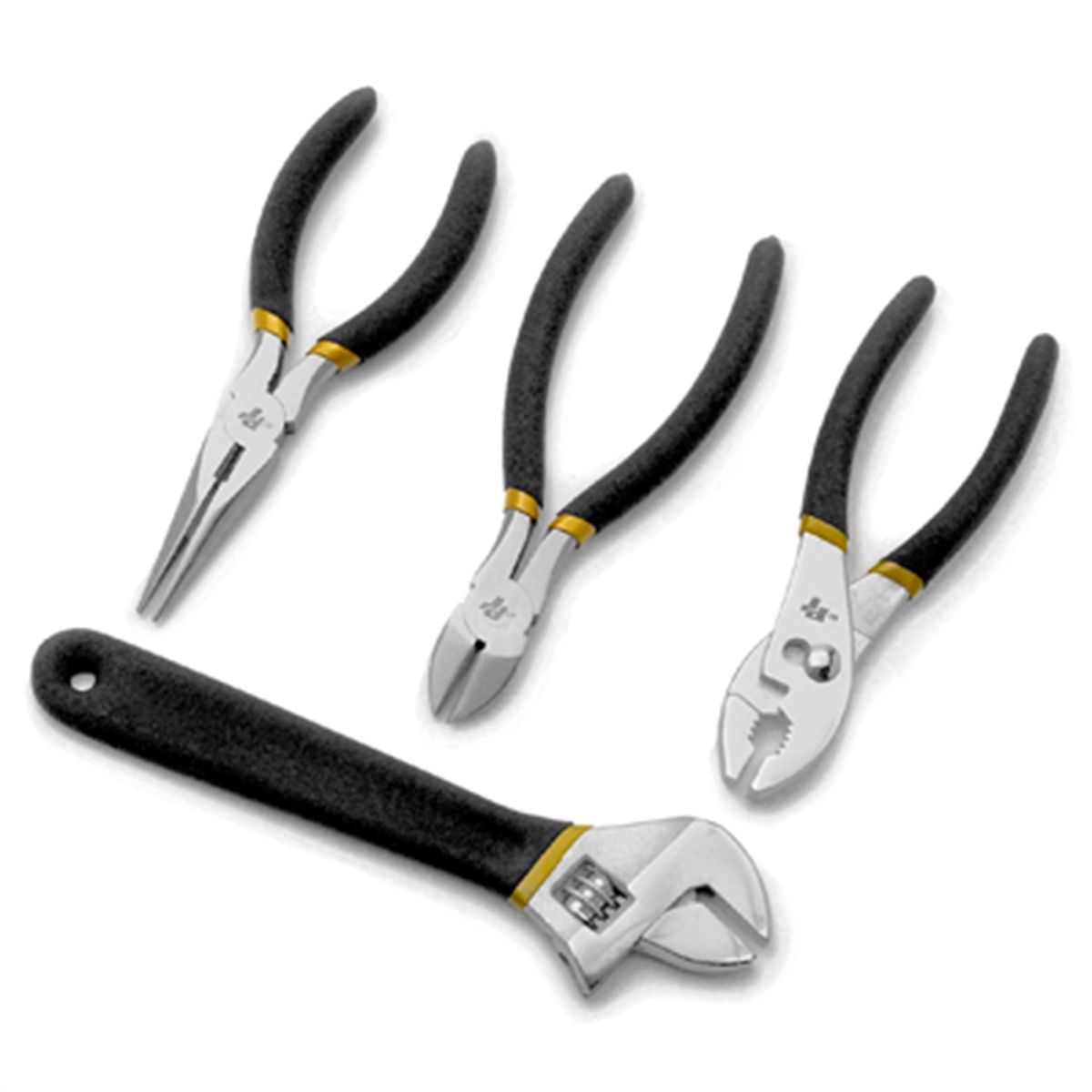 4pc Comb Plier/Wrench Set