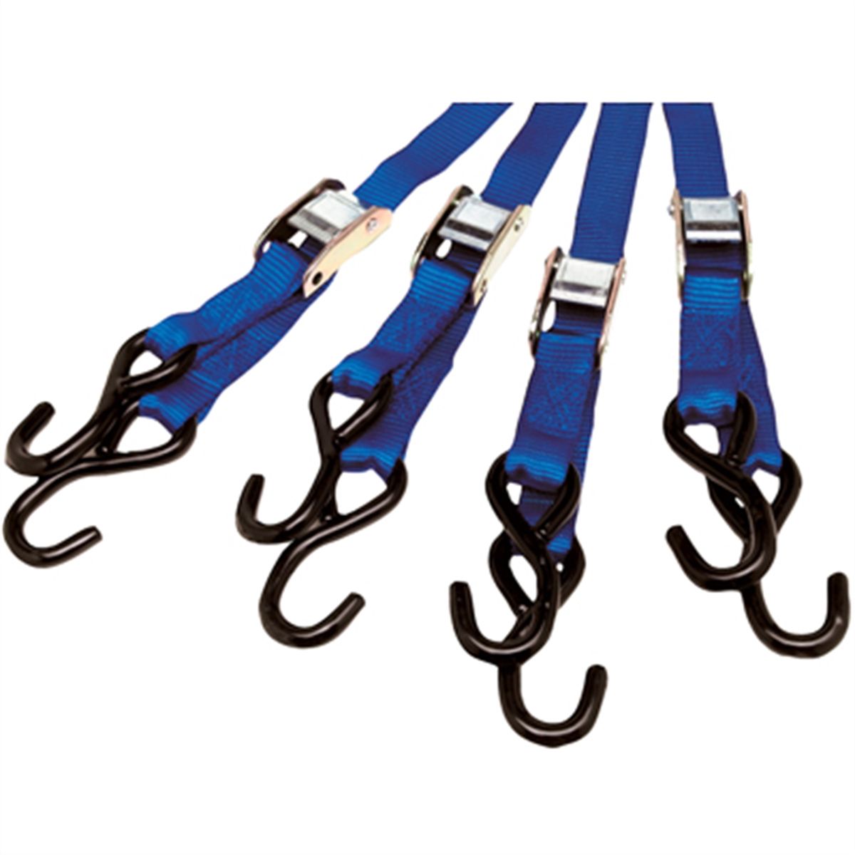 4 pc auto locking tie downs 6'