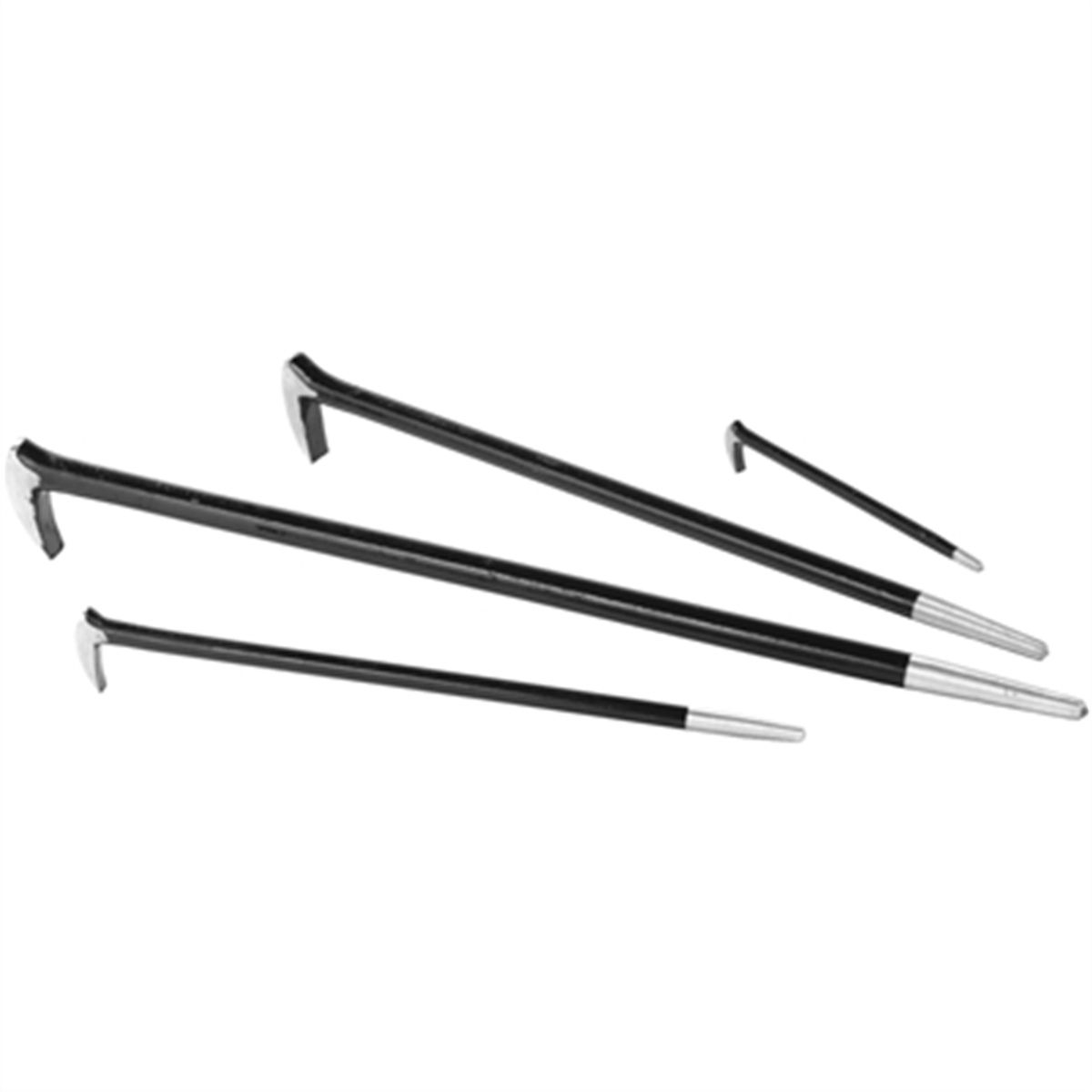 4 pc Roll Type Pry Bar Set