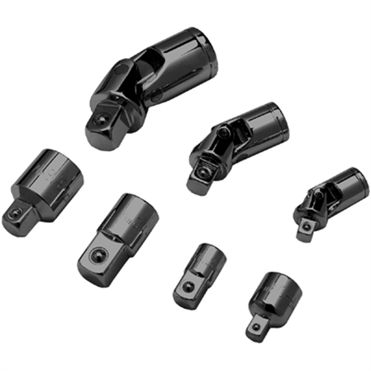 7 PC IMPACT U JOINT & ADAPTER SET