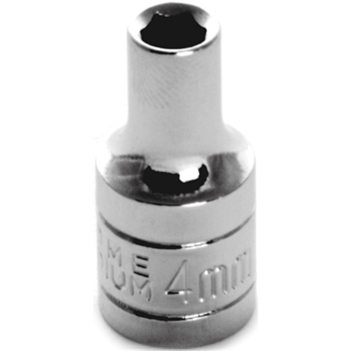 1/4'' Dr 6pt Std. Socket 4mm