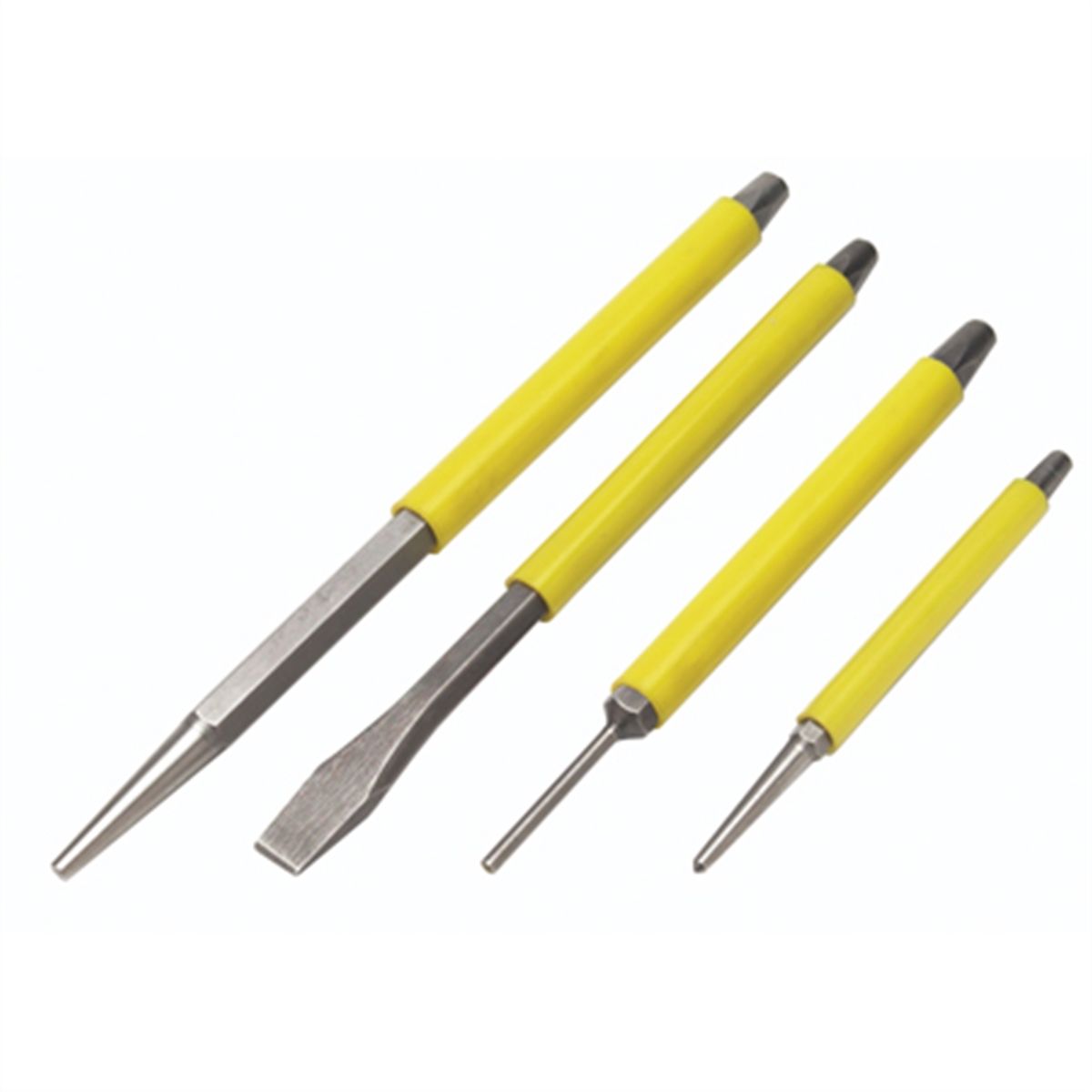 4 Pc Punch & Chisel Set