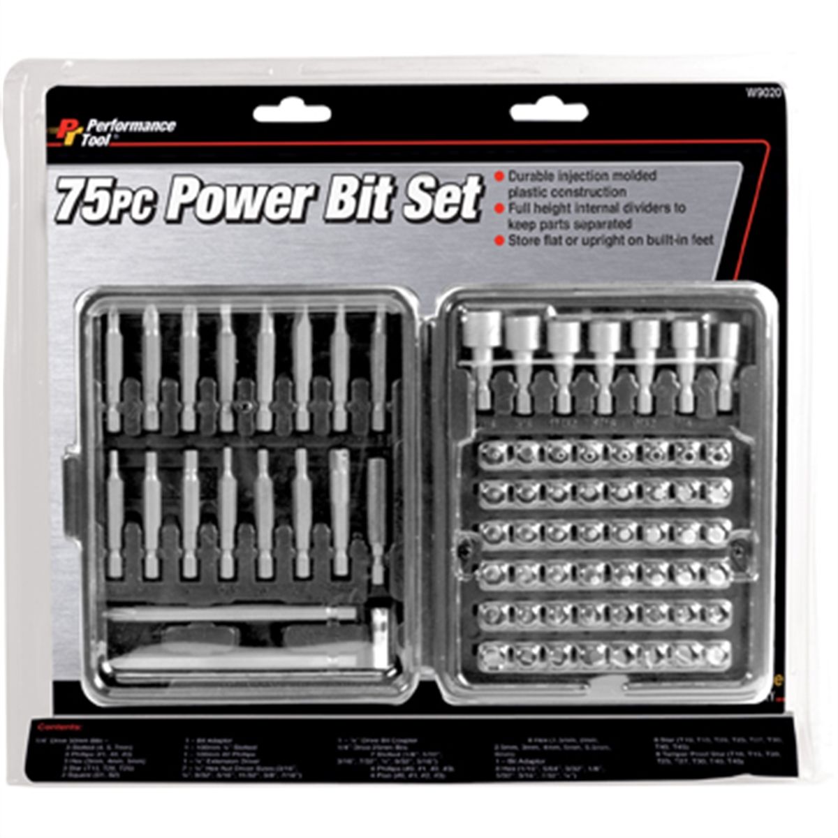 75pc Power Bit Set