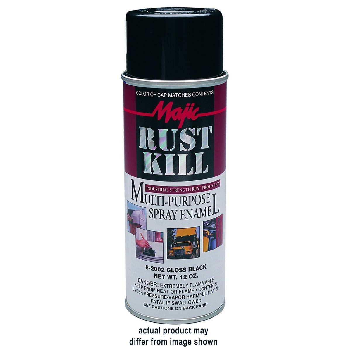 Rust Kill Multi-Purpose Spray Enamel, Gloss White