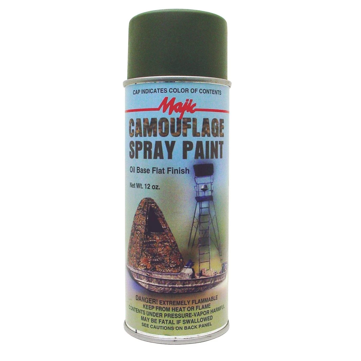 (image for) Majic Camouflage Spray Paint, Olive Drab
