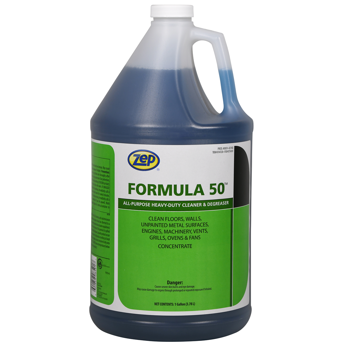 Formula 50, All-Purpose HD Cleaner & Degreaser, 1 gal.