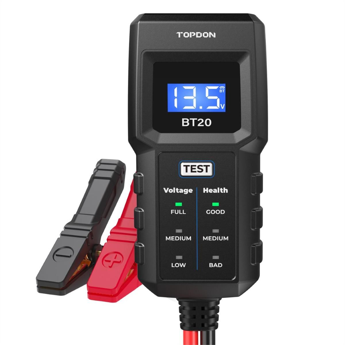 BT20 - Battery Load/Voltage Tester, Cranking & Charging Test w/A