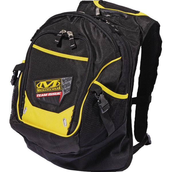 Back Pack - Black/Yellow