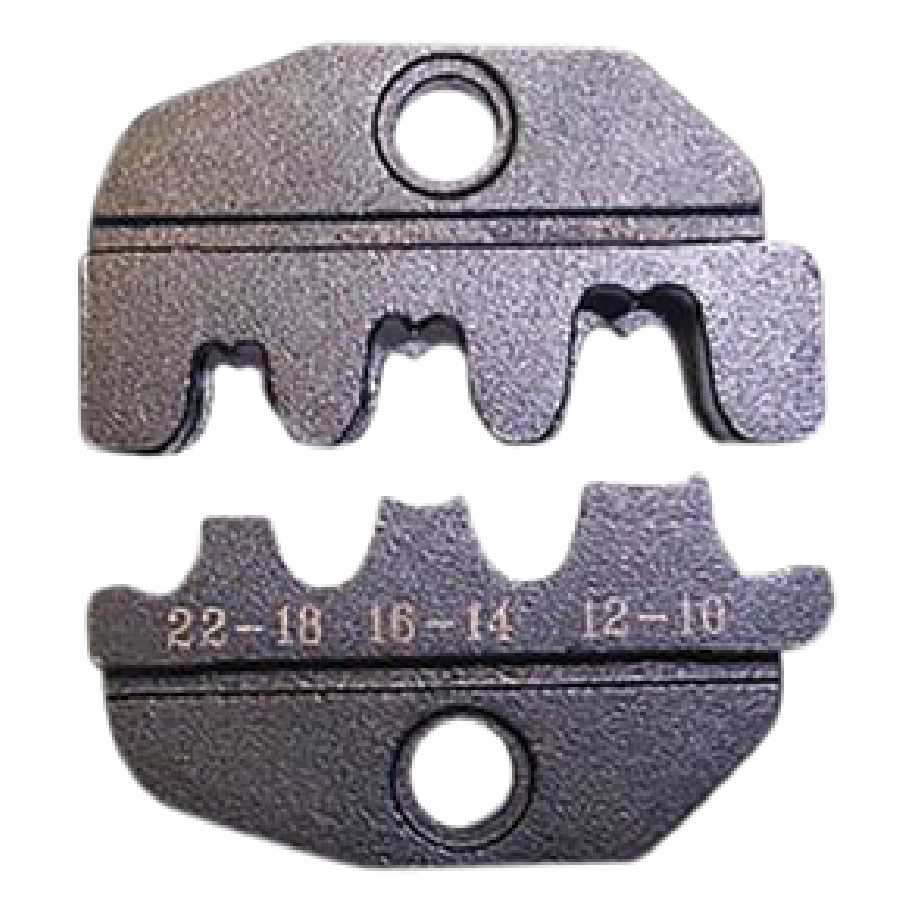 Die for Non Insulated Open Barrel Connectors 22-10 AWG