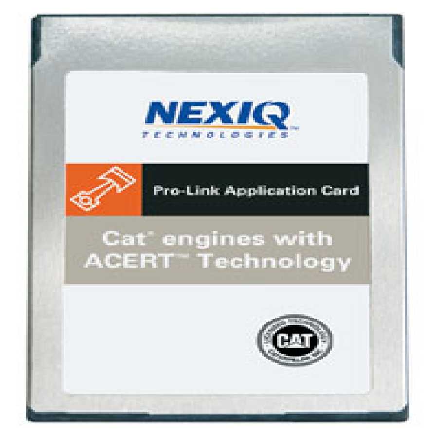 PCMCIA for Caterpillar ACERT Engines