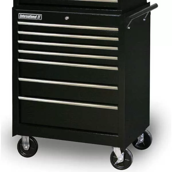 27 In 7 Drawer Value Series Cabinet - Black