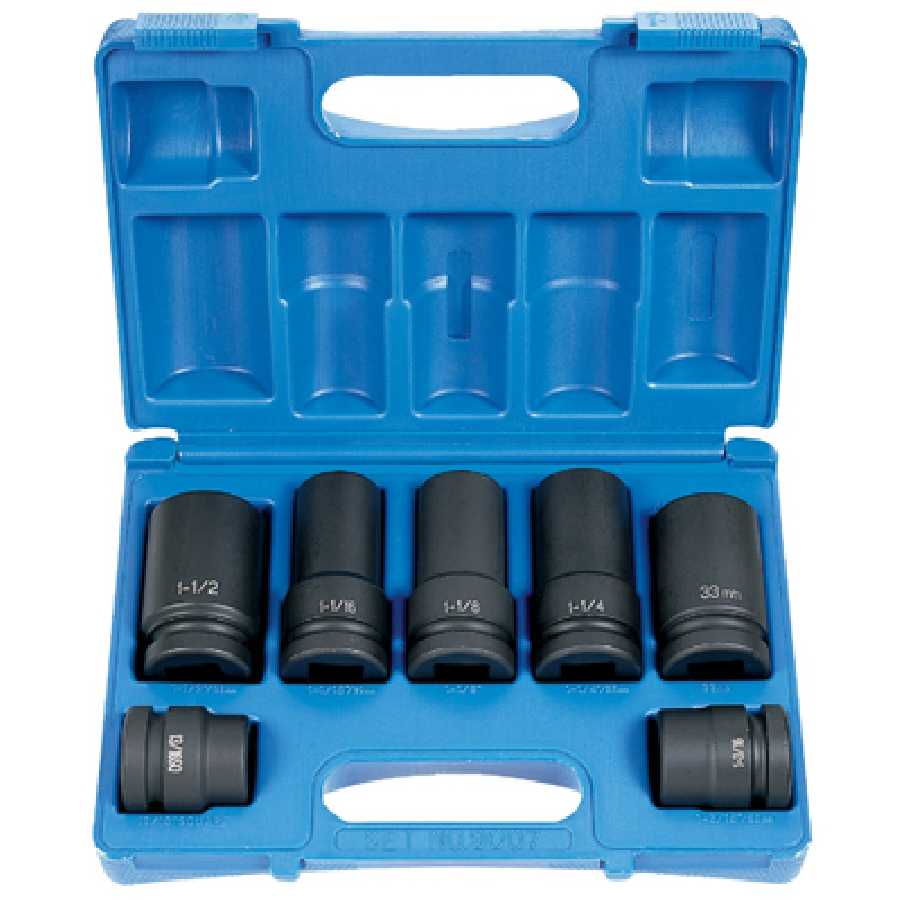1'' Drive Truck Wheel Service Set - 7-Pc