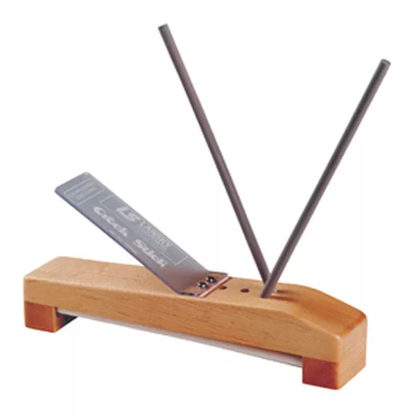 Professional Crock Stick Sharpener, 2 Medium/2 Fine Grit Rod