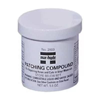 Vinyl Patching Compound - 5.5 Oz Jar - 6/Pk Vinyl Patching Compound - 5.5 Oz Jar - 6/Pk