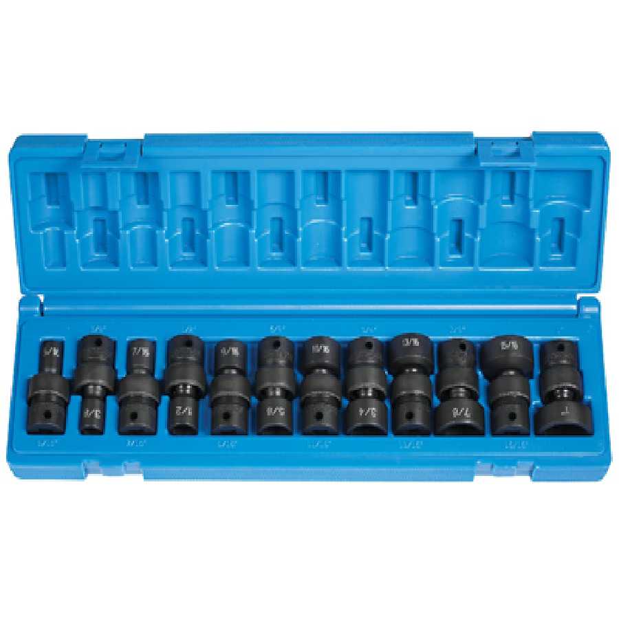 3/8 In Drive 6 Point Swivel Universal Flex SAE Fractional Impact