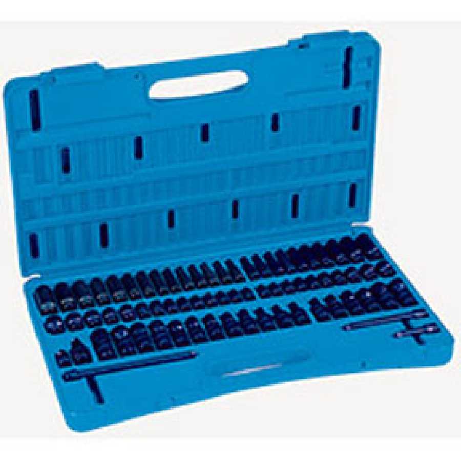 1/4" Surface Drive Master Impact Socket Set - 71-Pc