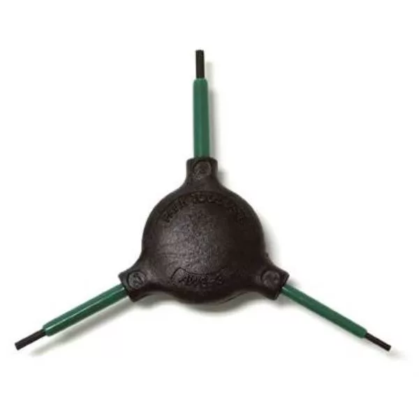 3 Way Hex Wrench Set - Green 2mm, 2.5mm, and 3mm 3 Way Hex Wrench Set - Green 2mm, 2.5mm, and 3mm