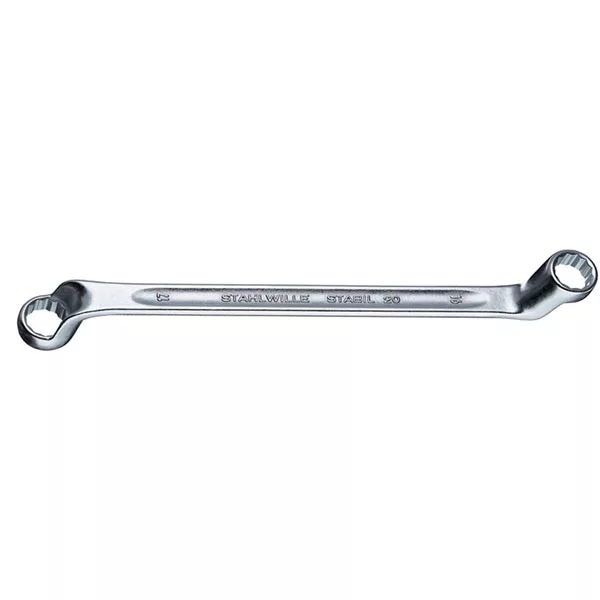 20 Double Ended Ring Spanner Offset 17 x 19mm