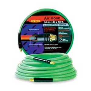 n/s Workforce Series 3/8 In x 50 Ft Green PVC Air Hose 1/4 MNPT n/s Workforce Series 3/8 In x 50 Ft Green PVC Air Hose 1/4 MNPT