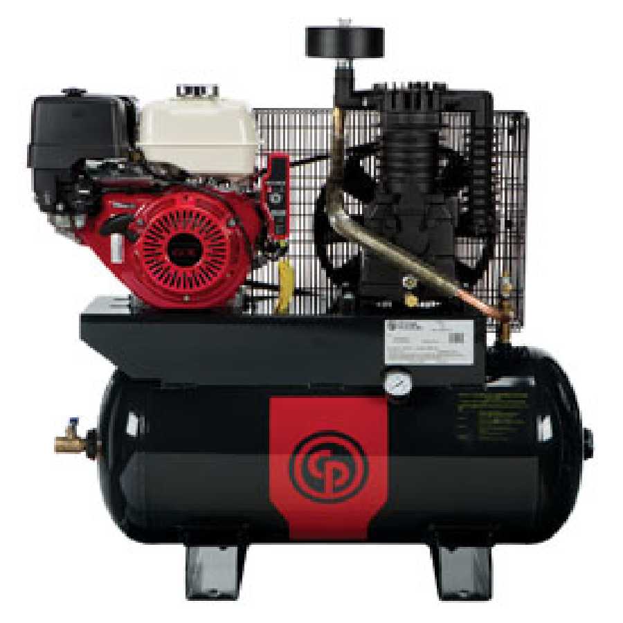 13 HP 2 Stage Gas Engine Driven Powered Reciprocating Air Compre