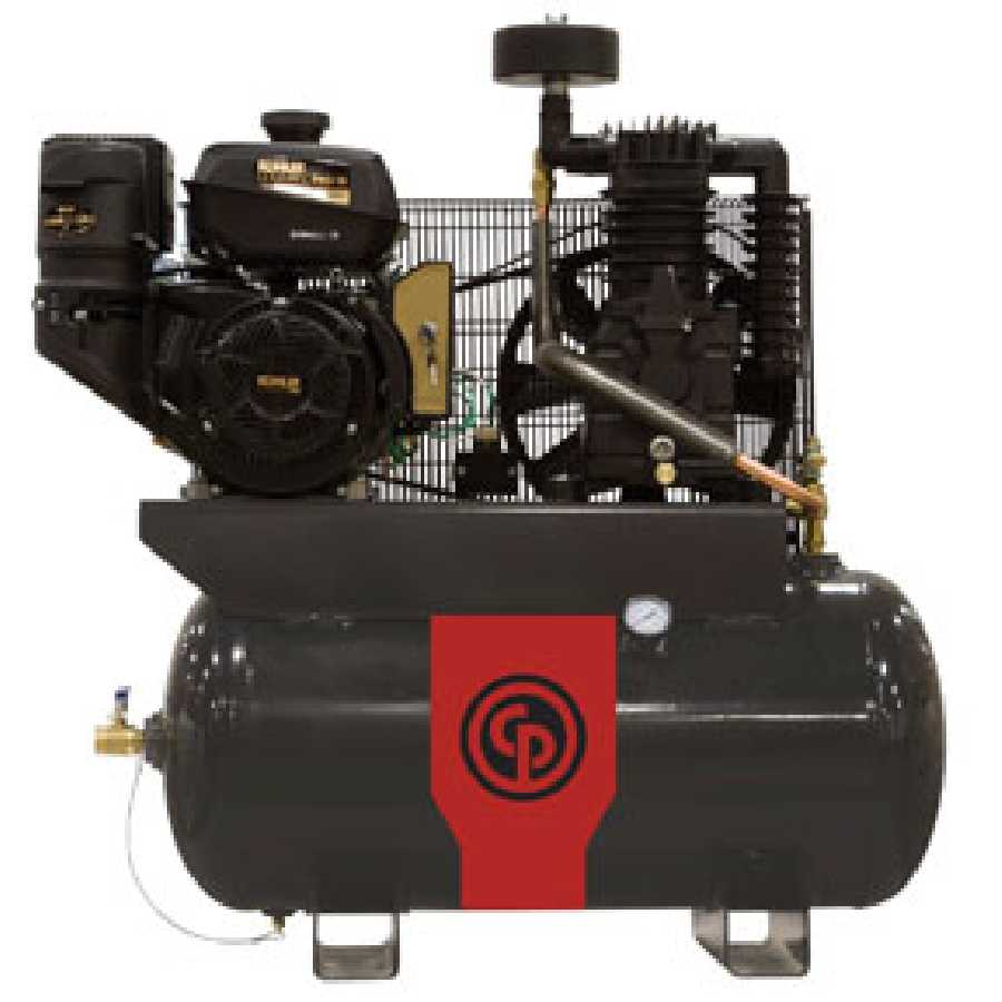 12.75 HP Gas Engine Powered Reciprocating Air Compressor