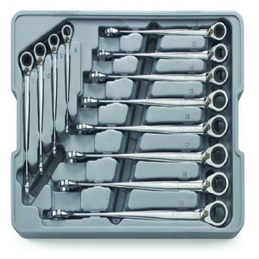 GearWrench 12-Piece X-Beam Reversible Metric Wrench Set