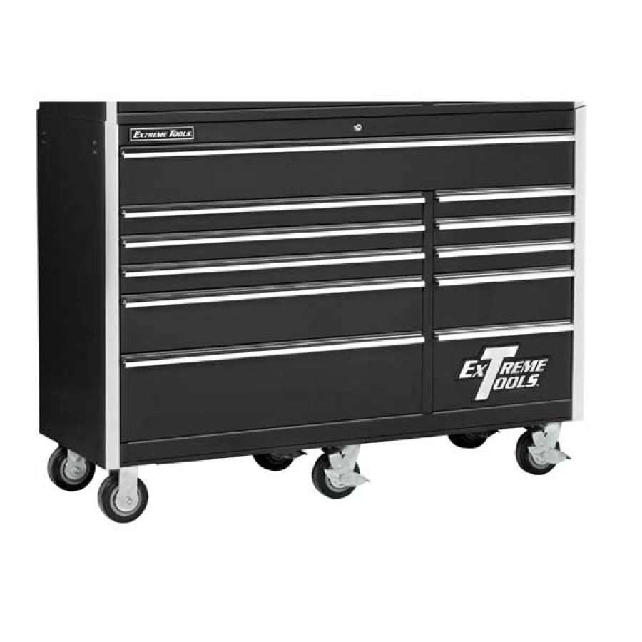 56 In 11 Drawer Professional Roller Cabinet - Red