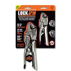 6" & 10" Curved Jaw Self Adjusting Locking Pliers Set 6" & 10" Curved Jaw Self Adjusting Locking Pliers Set