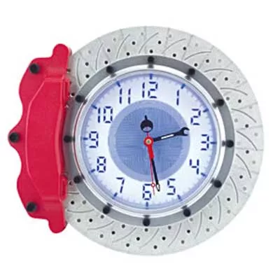 14" Disc Rotor and Caliper Wall Clock 14" Disc Rotor and Caliper Wall Clock