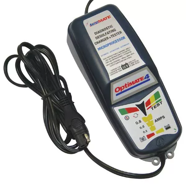 OptiMate 4 Diagnostic Battery Charger Optimizer