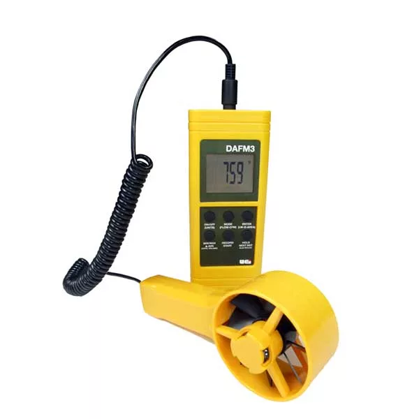 Anemometer/Psychrometer Digital Air Flow Meter