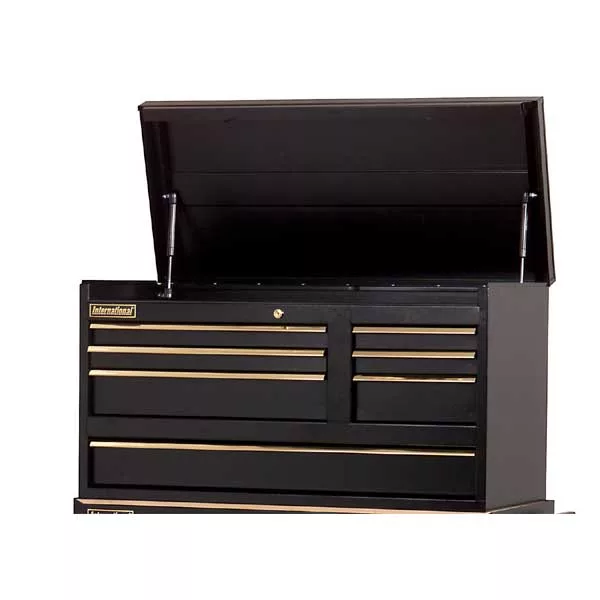 42 In Profesional Series 7-Drawer Chest - Black
