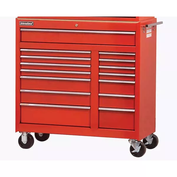 42 In Profesional Series 15-Drawer - Red