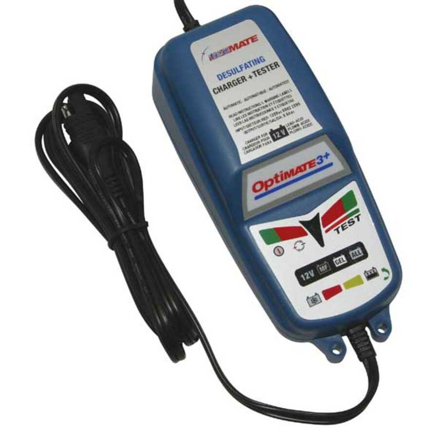 Optimate 3+ Motorcycle Battery Charger