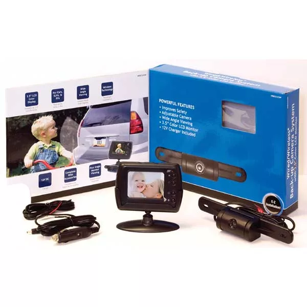 sup Wireless Back Up Camera System w/ 3.5 In Color Monitor
