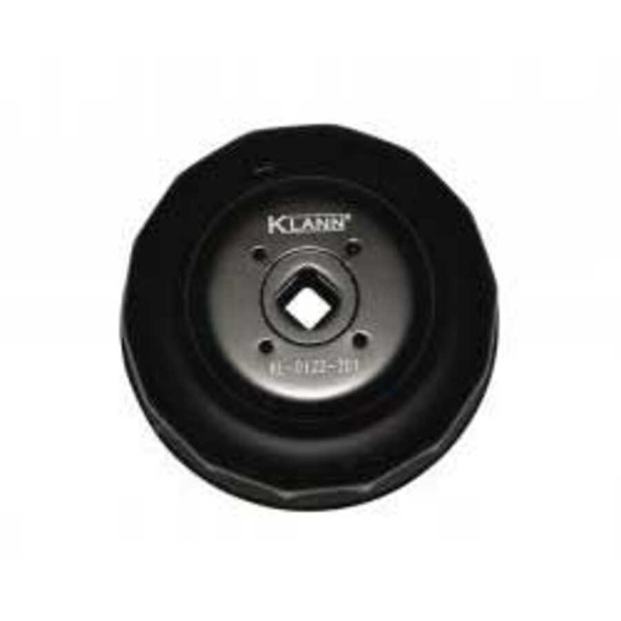 3/8 In Dr Oil Filter Key Wrench - 74mm, 14 Flats