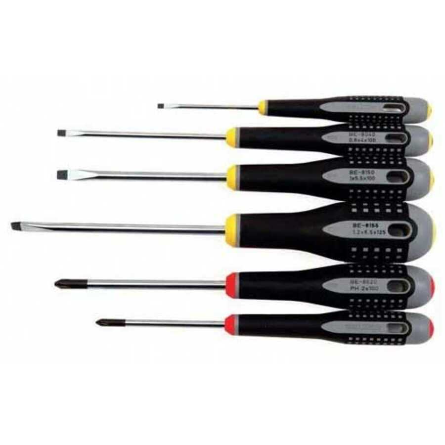 Ergo Mixed Screwdriver Set - 6-Pc