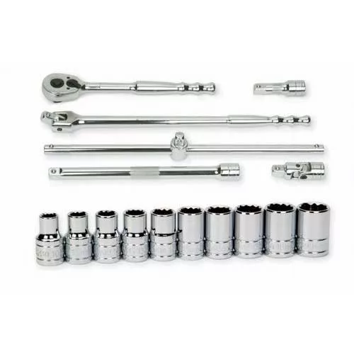 c. 1/2 In Dr Metric Socket and Drive Tool Set in Vinyl Pouc c. 1/2 In Dr Metric Socket and Drive Tool Set in Vinyl Pouc