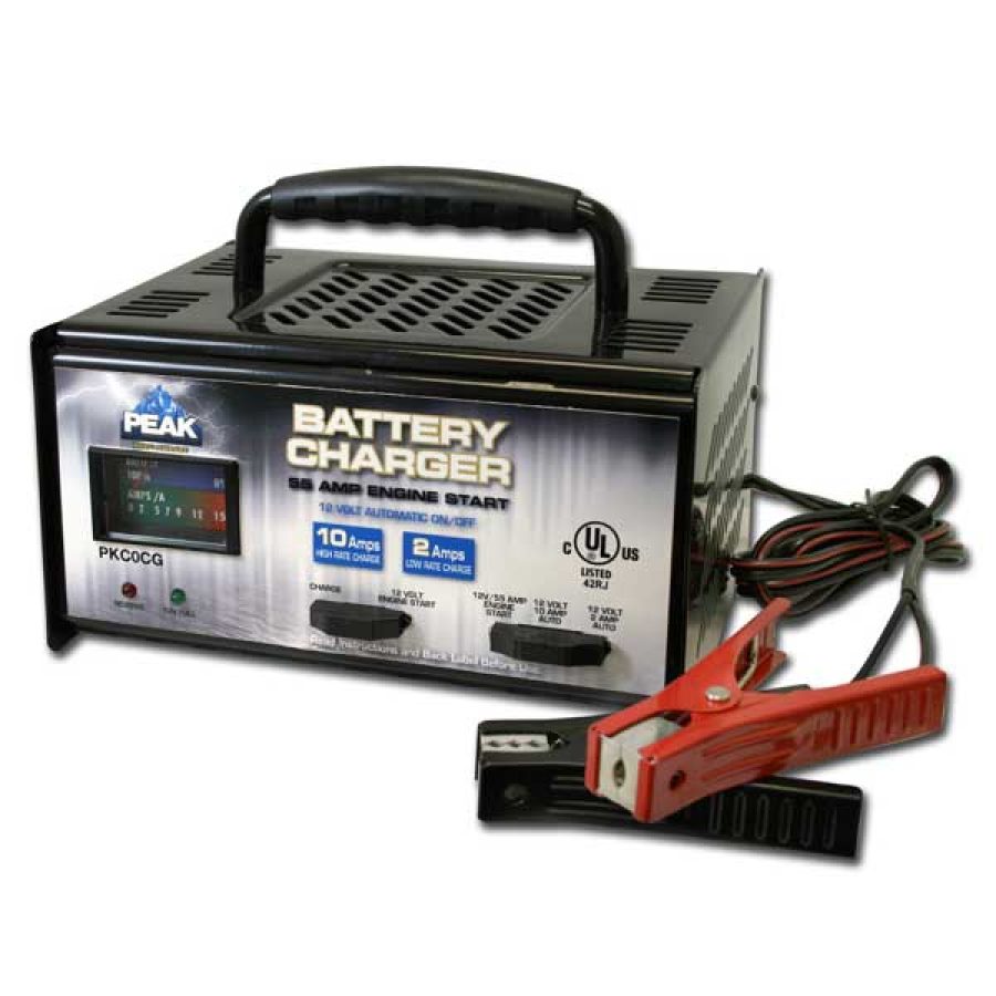 2/10/55 Amp Linear Battery Charger w/ Engine Starter