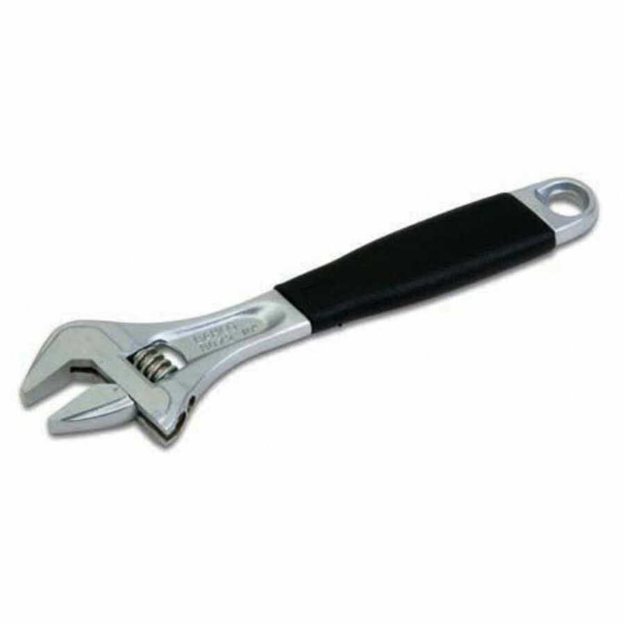Big-Mouth Ergo Adjustable Wrench - Chrome - 8 In