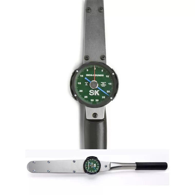 SK 74310 3/8 In Dr Dial Torque Wrench - 150 In-Lb / 20 Nm