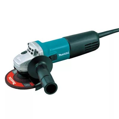 4-1/2 In Angle Grinder w/ 4 Extra Grinding Wheels