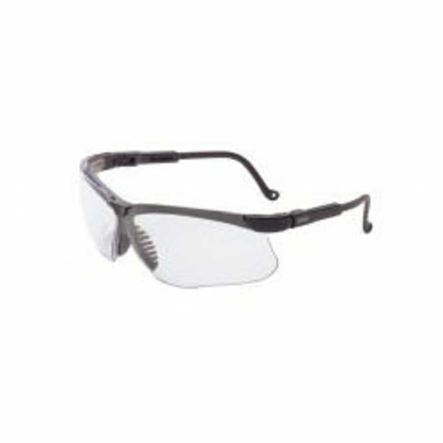 Genesis Black/Clear Safety Eyewear w/ Anti-Fog Coating